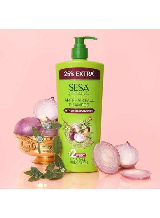 سيسا شامبو سيسا أيورفيدا المضاد لتساقط الشعر مع البرينجراج والبصل، 500 مل - Image 2