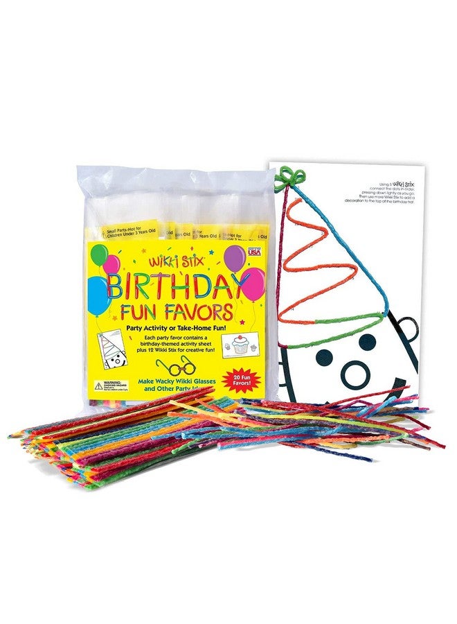 WikkiStix Birthday Fun Favors - Image 1