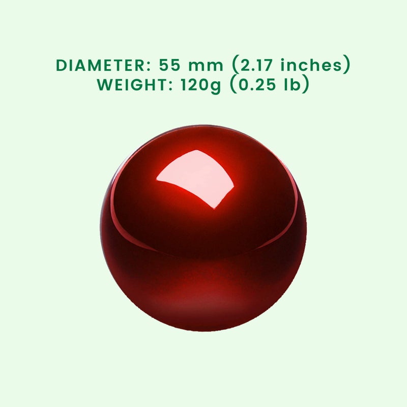 Perixx Peripro-304 Trackball, 2.17 Inch Large Replacement Ball for Periboard and Kensington Mouse, Glossy Red, 18033 - Image 5
