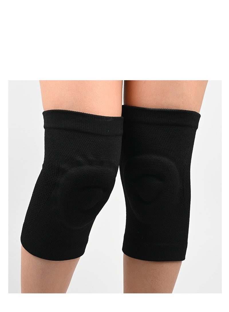 Y&D Gel Knee Pads, 1 Pair Cushion and Support Cap, Figure Skating Pads Cap for Men Women Adults Youth Kids Dancing, Football Basketball - Image 1