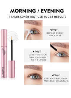 LACHAVA Eyelash Eyebrow Growth Serum Lash and Eyebrow Enhance Lengthening and Volumizing Serum to Grow Lashes and Eyebrows Longer Fuller Thicker Lashes 8g  - Image 2