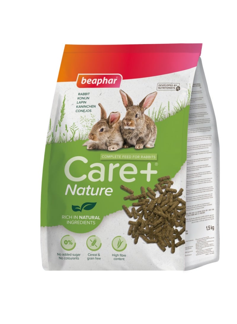 بيفار كير+ طعام أرانب طبيعي فاخر - للبالغين - 1.5 كجم