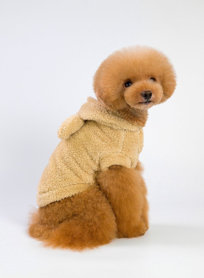 Loquat A Pet Dog Wears A Coat And A Hat Yellow  - Image 2