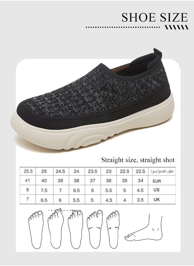 Ladies' sports shoes with mesh design, perfect for fitness running and casual wear. Lightweight, breathable, non-slip and ideal for gym wear. Comfortable and casual with built-in memory foam for tennis and jogging.