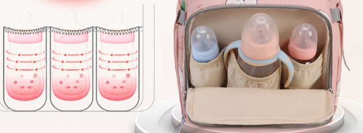 Multifunctional waterproof baby diaper backpack a bag and backpack for baby care essentials and travel for mothers - Image 3