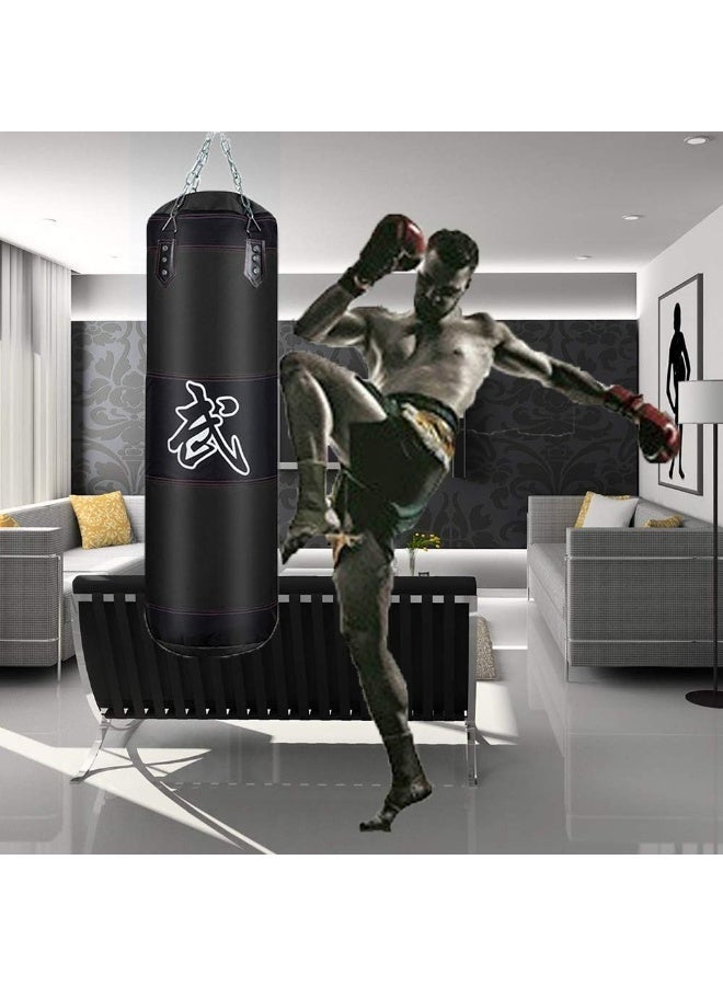 ChenDa Hanging Heavy-Duty Punching Bag Set, Unfilled – Kickboxing Bag with Hand Towel for Teens & Adults - Image 2