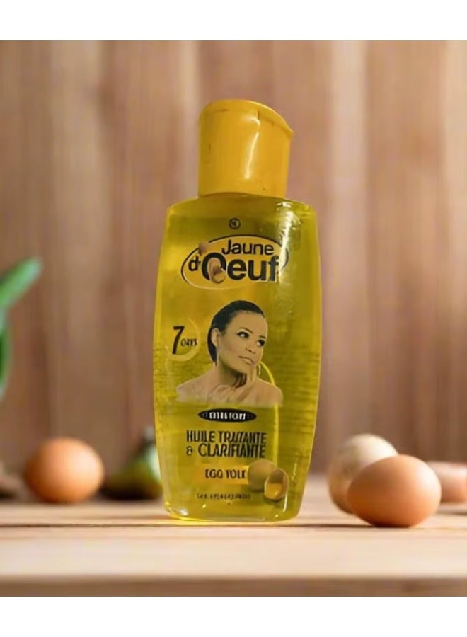 Jaune D’Oeuf Egg Yolk Nourishing Body Oil 2pc Combo – Hydrating & Brightening Skin Care Oil (2x50ml) - Image 2