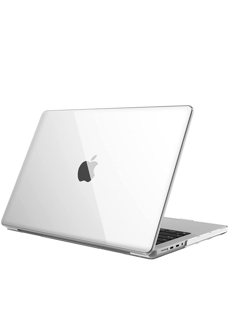 Case for MacBook Air 13 Inch A2337 (M1) / A2179 / A1932 (2021 2020 2019 2018 Release) - Snap On Hard Shell Case Cover for New MacBook Air 13 Retina Display with Touch ID, Crystal Clear