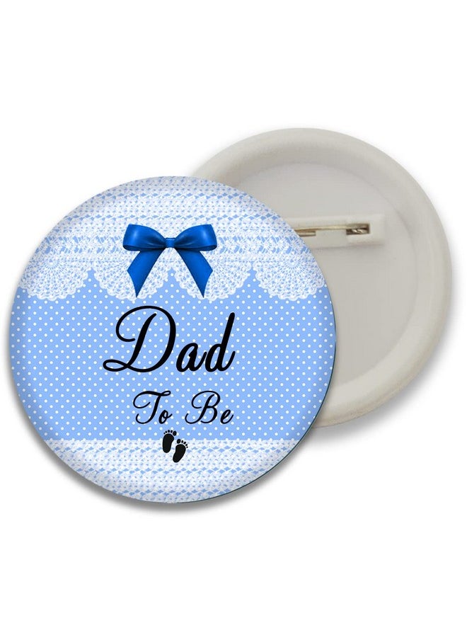 D2c - D2C Baby Shower Button Badges For Full Family Members Dad To Be, Mom To Be, Dada To Be, Dadi To Be Etc (Variations 3), Multicolor - Image 1