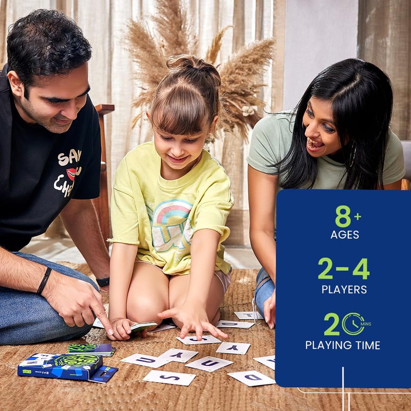 BINCA لعبة فليتر - لعبة بطاقات ممتعة لجميع الأعمار، لعبة عائلية سريعة للأطفال، المراهقين والبالغين، اختبر مفرداتك، هدايا عائدة للحفلات، هدايا للأطفال من عمر 5، 6، 7، 8 سنوات (2-4 لاعبين) - Image 5