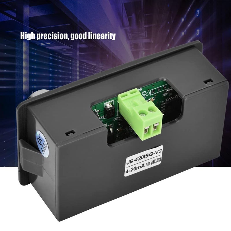 Jadeshay مولد إشارة حلقة تيار ثنائية الأسلاك Jadeshay 4-20mA مع شاشة LCD، مدى موسع 3-21mA، دقة 0.5% لاختبار معايرة المحولات، PLC والتحكم الصناعي، مشفر دوار، تخزين الذاكرة - Image 4