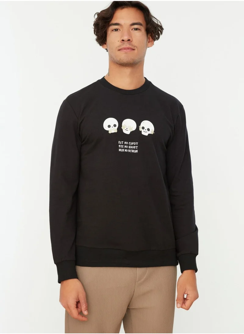 trendyol Graphic Sweatshirt