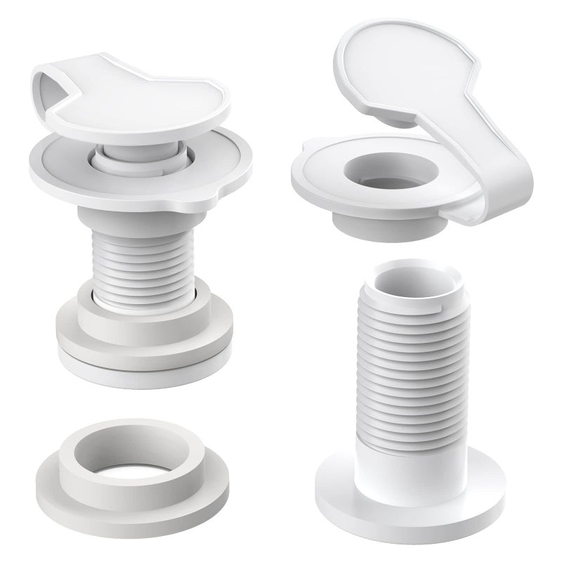 15 Shaft Length Cooler Drain Plug Assembly Replacement for Coleman  Xtreme Coolers 50 qt 58 qt 82 qt Part Number5010005241Rubbermaid Cooler Accessories2Pack