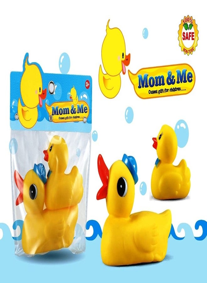 Quasar Duck Toys Bath Tub Chu Chu Bath Baby Made in Safe Non-Toxic Rattle for New Born Baby Children Infant Products Best for Baby First Toys (Multicolor) - Image 5