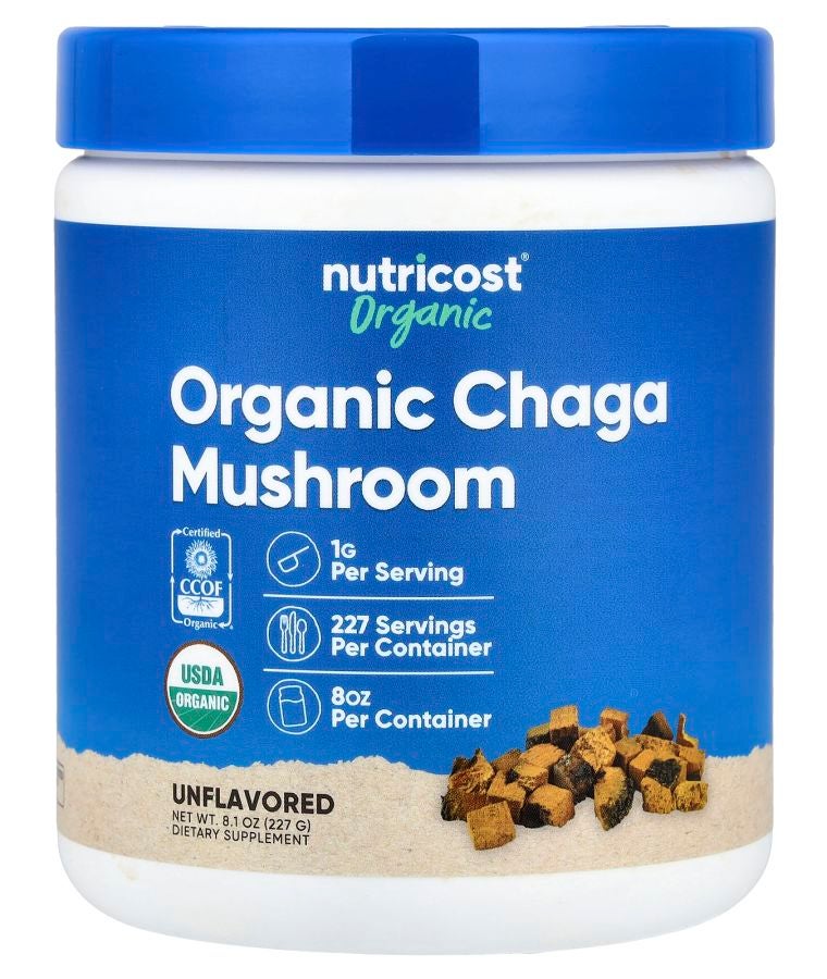 Organic Chaga Mushroom Unflavored 8.1 oz (227 g)
