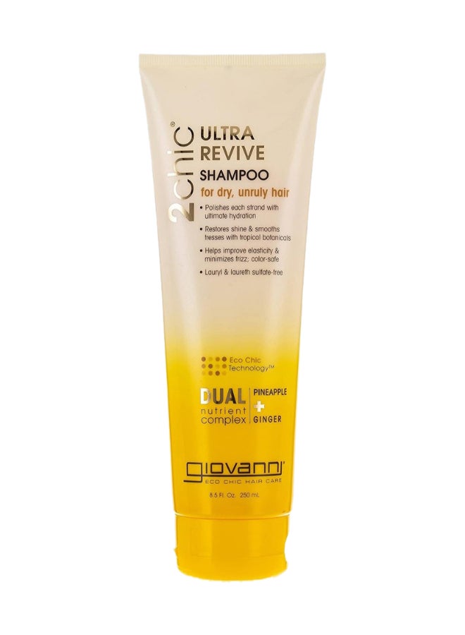 Giovanni Ultra Revive Shampoo, Pineapple & Ginger 250ml - Image 1