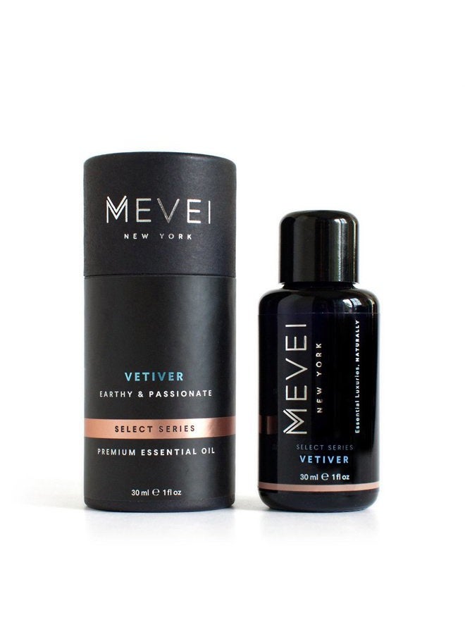 MEVEI VETIVER Luxury Essential Oil - Earthy & Passionate 100% Pure & Natural (1 fl oz/30 ml) - Image 1