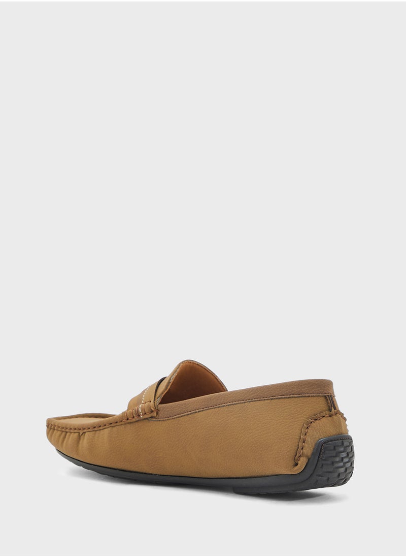 Robert Wood Casual Nubuck Loafers  - Image 2