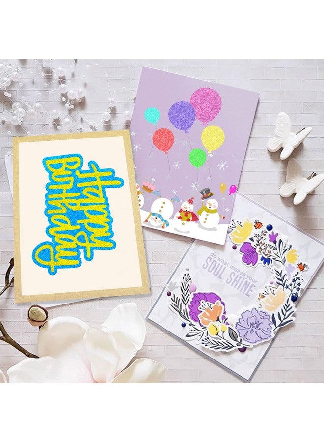 MIKIMIQI 2 Pack Birthday Metal Cutting Dies Stencils Mikimiqi Diy Craft Metal Scrapbooking Dies Cuts Happy Birthday Balloon Embossing Stencils Template For Card Making Scrapbooking Craft Paper Decor - Image 4