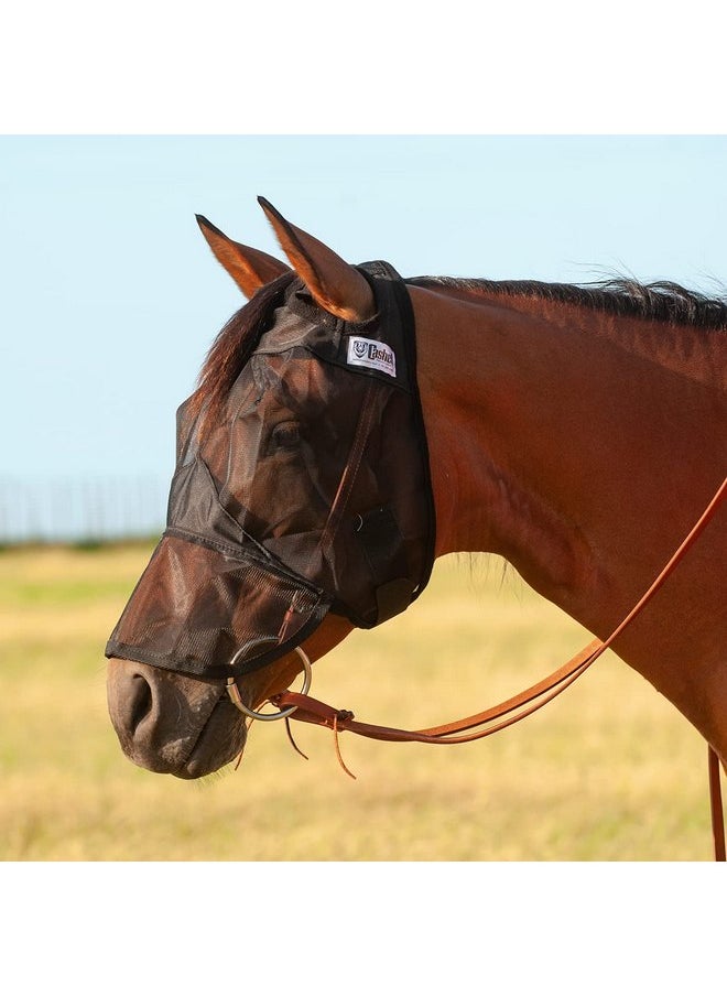 Cashel Quiet Ride Long Nose Horse Fly Mask (QRHL), Black - pzsku/Z48CFD6134EA2B91A68A0Z/45/_/1737031769/5d28b3c6-977c-4ac8-a9f0-cc6f644f5dda