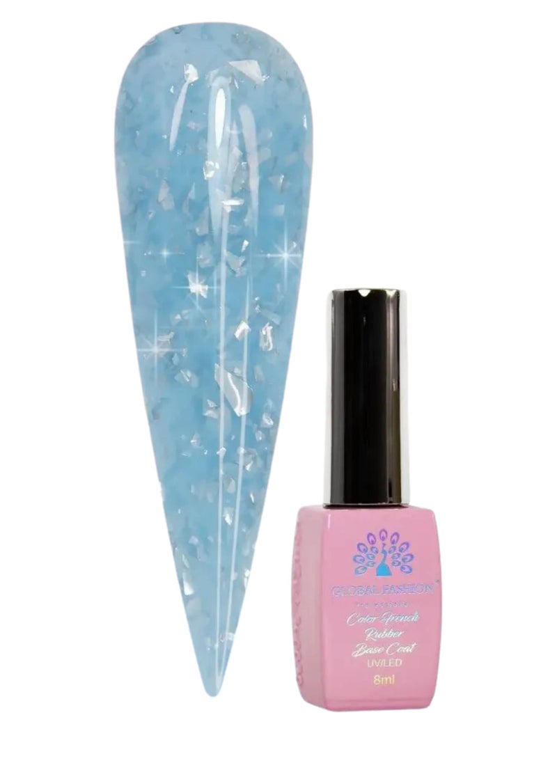 GLOBAL FASHION GLOBAL FASHION-POTAL RUBBER BASE COAT-8ML (12)  - Image 1