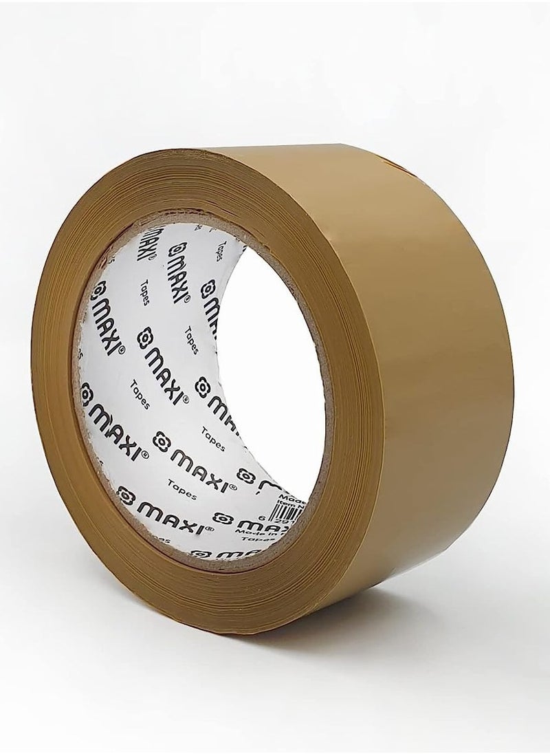 Maxi 3-Piece 2 Inch Brown Packing Tape 100 Yards  - Image 2