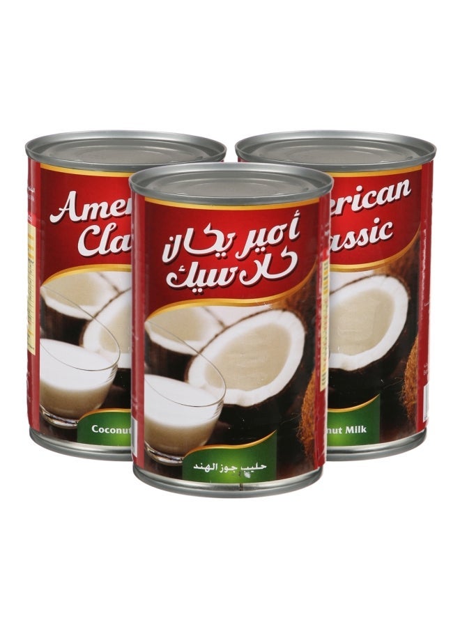 American Classic Coconut Milk, Pack Of 3