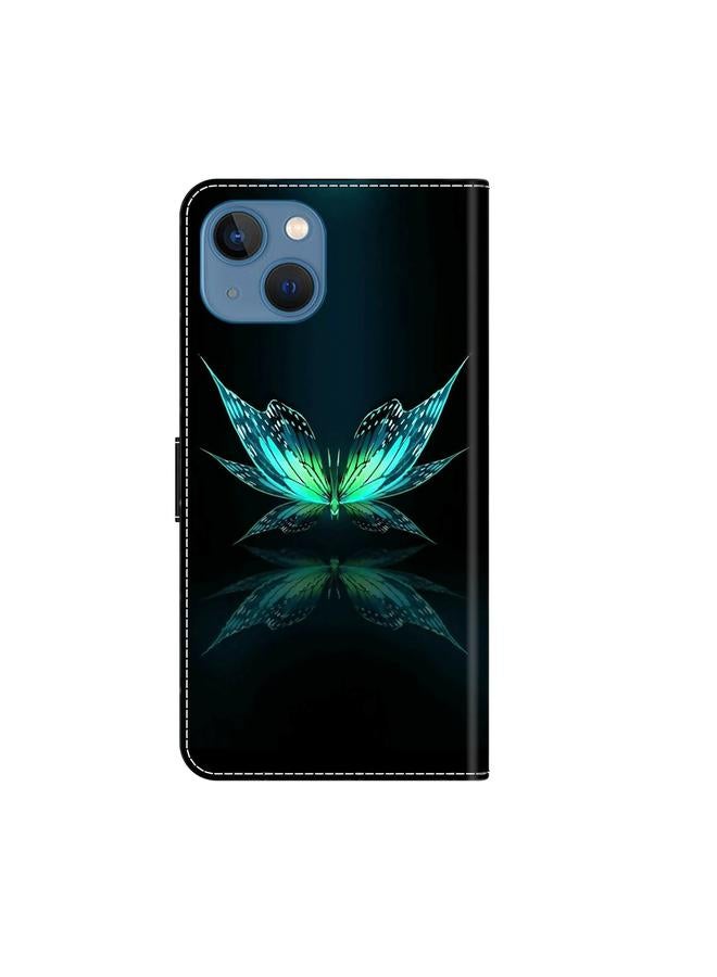 Zaboon Case For iPhone 13 / 14 Crystal 3D Shockproof Protective Leather Phone Case - Image 3