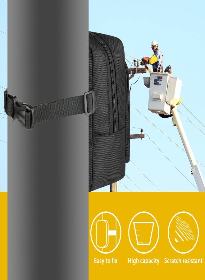 Homakover Multimeter Case Compatible for Fluke 117/115/116/114/113/177/178/179, Crenova MS8233D, Extech EX330, TRMS 6000 Counts Volt Digital Multimeter-Black - Image 5