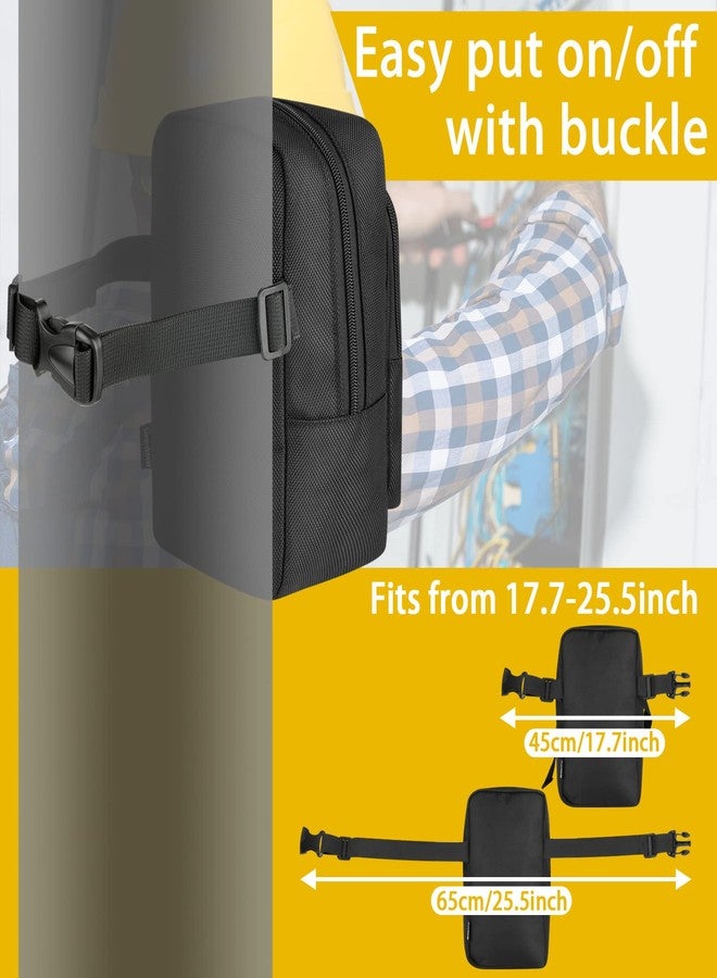 Homakover Multimeter Case Compatible for Fluke 117/115/116/114/113/177/178/179, Crenova MS8233D, Extech EX330, TRMS 6000 Counts Volt Digital Multimeter-Black - Image 3