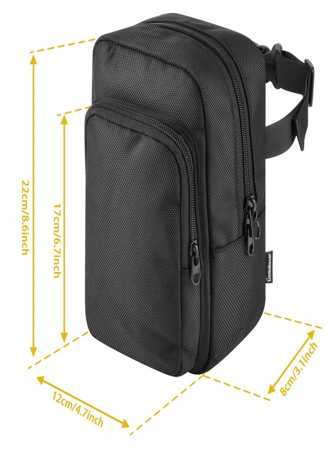 Homakover Multimeter Case Compatible for Fluke 117/115/116/114/113/177/178/179, Crenova MS8233D, Extech EX330, TRMS 6000 Counts Volt Digital Multimeter-Black - Image 2