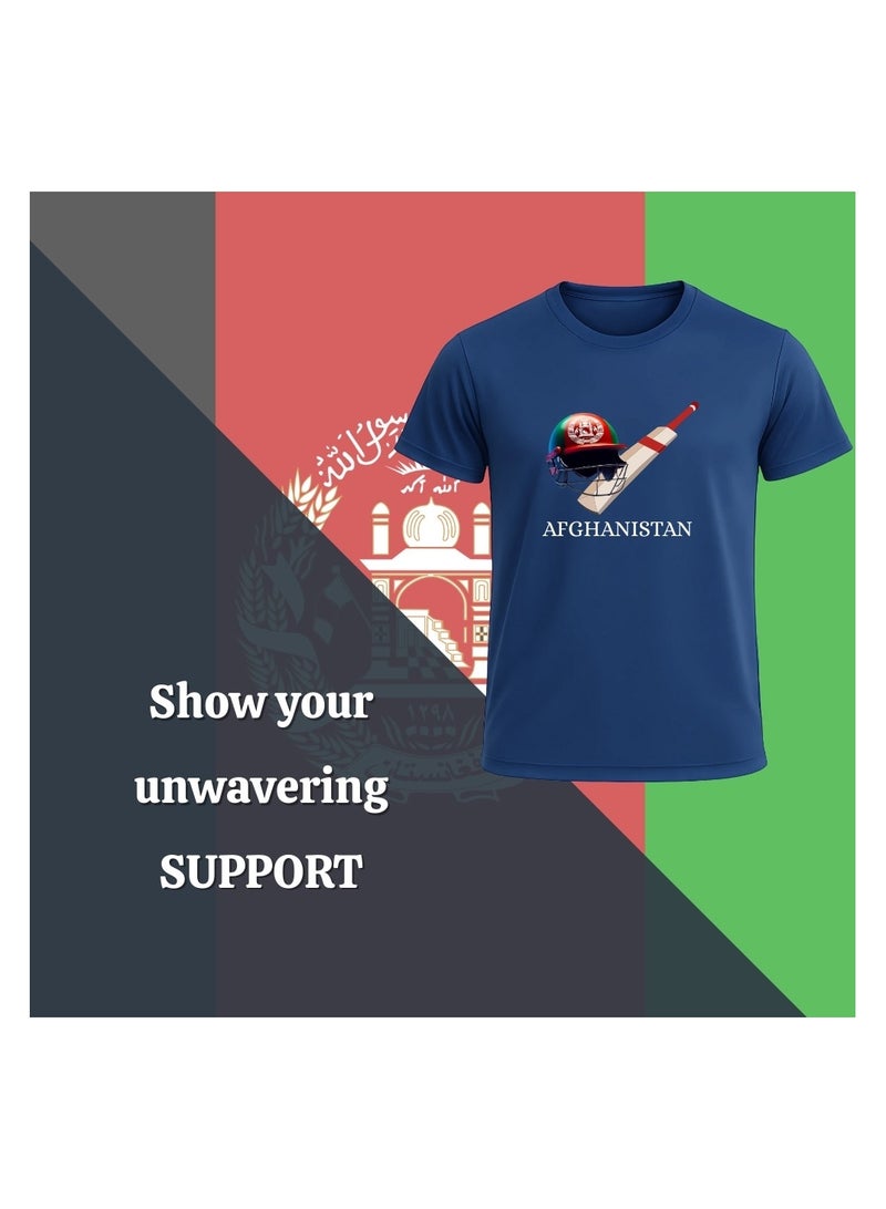 PRINTSHOP4ME Afghanistan Cricket Dry Fit T-Shirt For Men | Lightweight Half Sleeve Round Neck Jersey | Ideal For Sports,Training & Casual Wear - Image 4