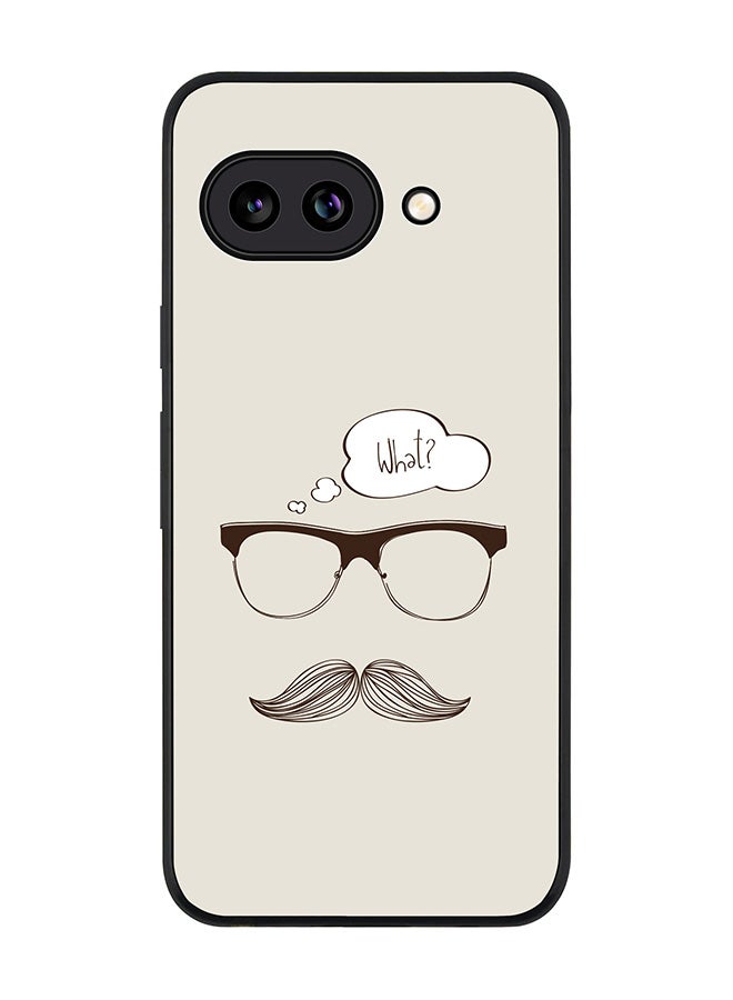 Stylizedd For Google Pixel 9a Case,Slim fit Camera Protection, Shockproof Thin Phone cover  - What (Hipster)