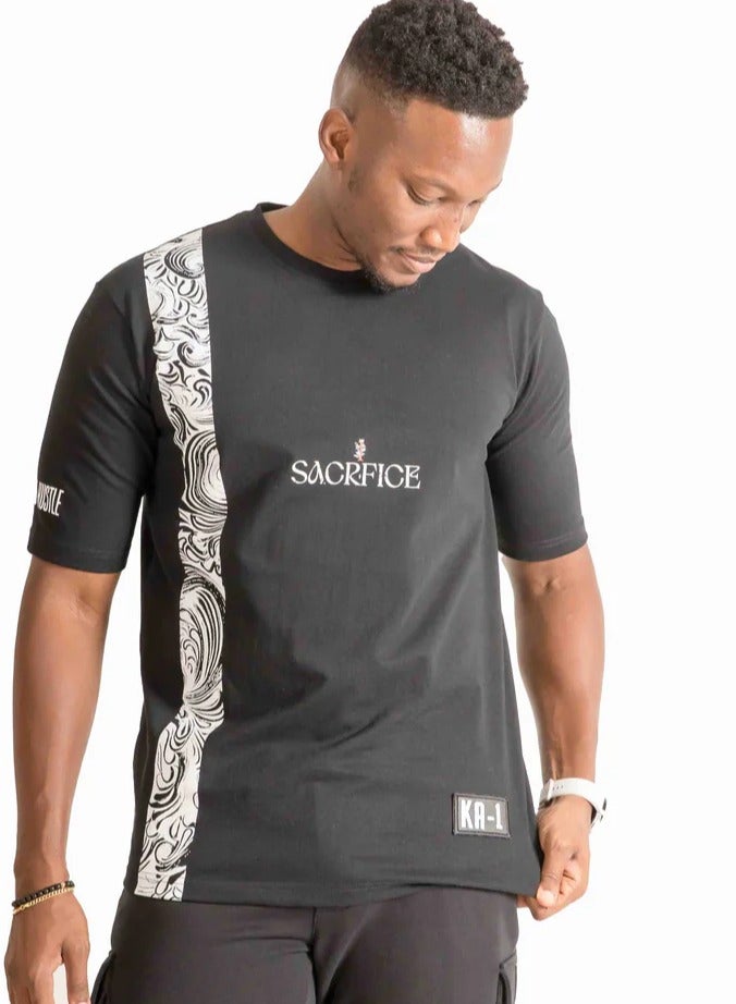 KA-1 KA-1 SACRIFICE T-SHIRT BLACK  - Image 4