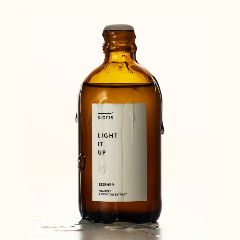 Sioris Light It Up Essener 100ml 3.38fl.oz. Ballon Flower&Broccoli Extract Skin Moist, revitalized and Luminous Korean Skincare - Image 5