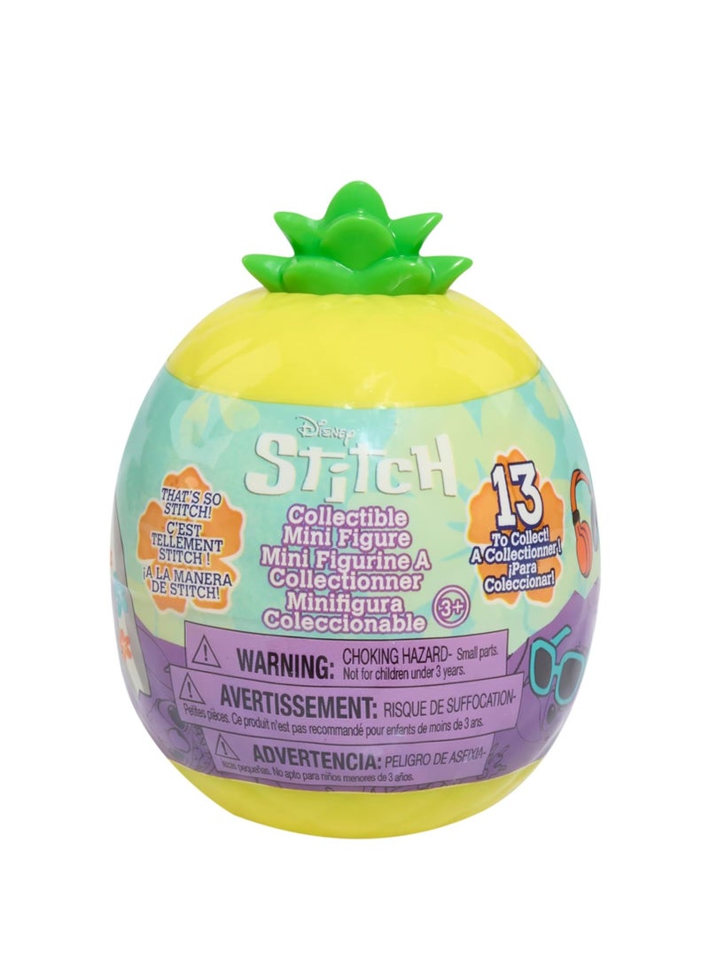 Disney Stitch That's So Stitch Collectable Figures - Series 2 Stylised Surprise Figures, 5 cm Tall, Kids Toy from 3 Years - Image 1