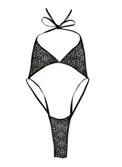 MANIKAN Women's Set with Bra and Neck Strap Featuring Connected Straps from Top to Bottom one piece 