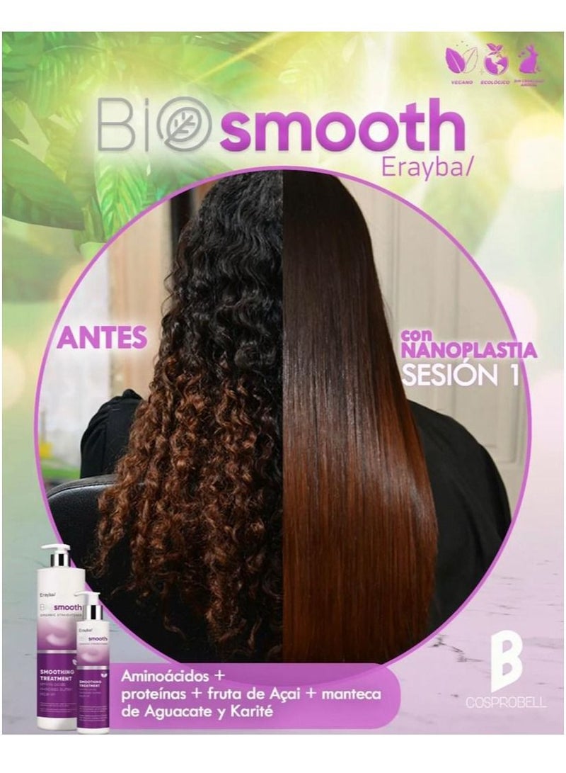 Erayba Bio Smooth & Aftercare Set Protein 200ml BS12 Shampoo 250ml BS16 Conditioner 250ml BS10 Mask150ml - Image 2