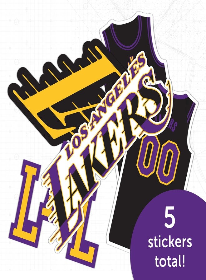 Desert Cactus LA Lakers Sticker Los Angeles Lakers NBA Officially Licensed Vinyl Decal Laptop Water Bottle Car Scrapbook (City Edition 2023) - Image 5
