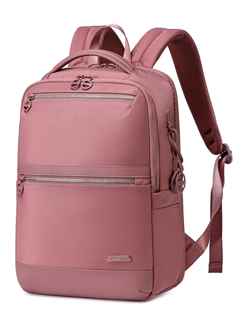 Chantria Premium Durable Water-Resistant Computer Backpack for Women Multifunctional Anti-Theft Lightweight Daypack for Casual Travel School College, CB00766- Nostalgia Rose - Image 1