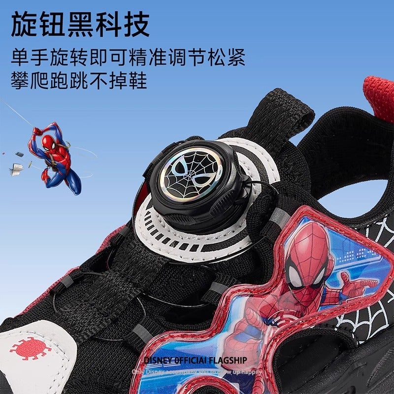 Disney Spider-Man Joint Boys Sandals Summer Baotou Children'S Shoes Swivel Button Sports Beach Shoes - Image 5