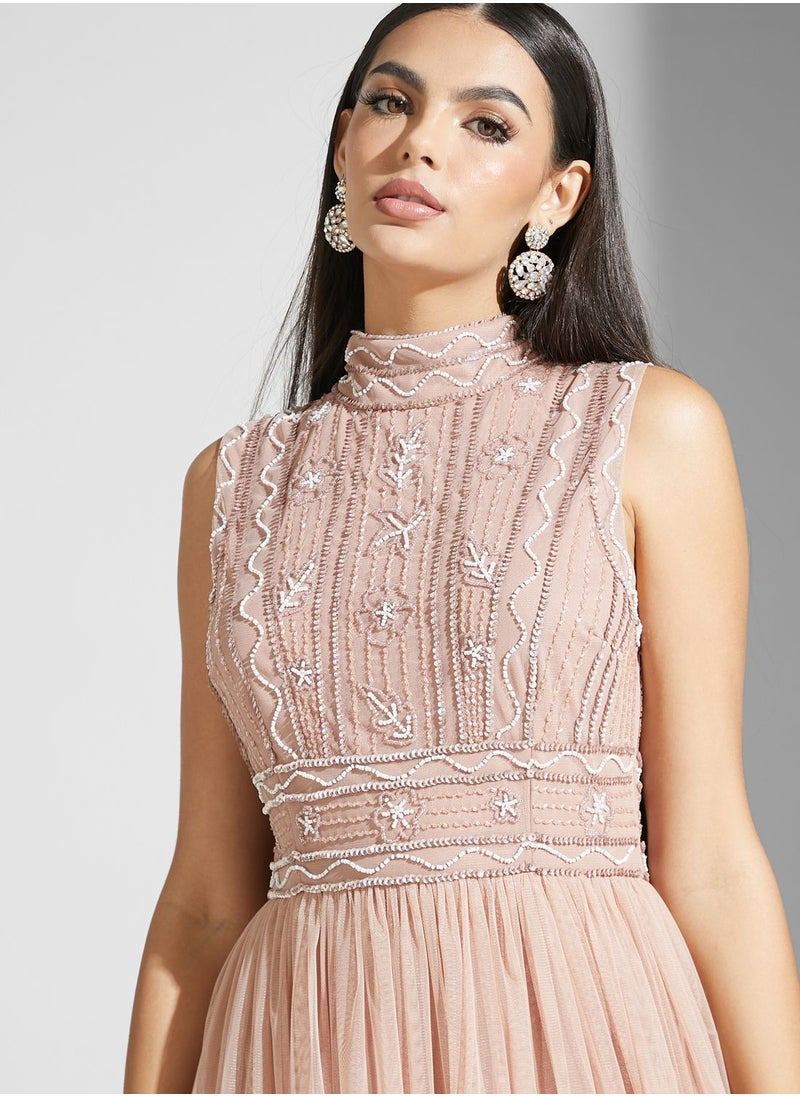 نمشي x فستان خرز وترتر  - Image 3