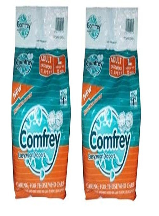 Comfrey Adult Pant type Easy Wear Diapers Large - 10's Disposable (PACK OF 10) - Image 2