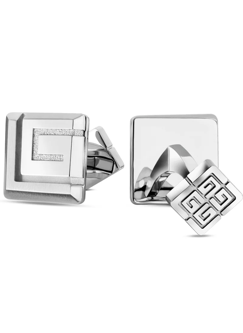 Guy Laroche Guy Laroche Alex Silver Cufflinks for Men