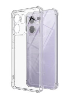 جراب شفاف ضد الصدمات بحماية كامله من الاطراف لهاتف اوبو رينو 13 اف OPPO Reno 13F