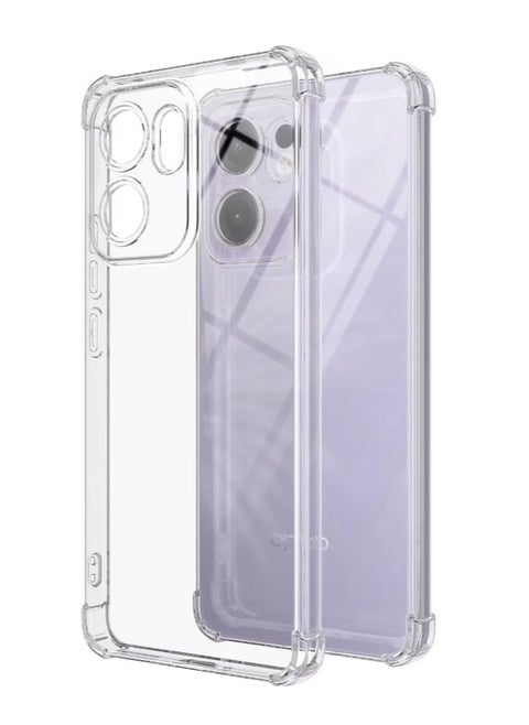جراب شفاف ضد الصدمات بحماية كامله من الاطراف لهاتف اوبو رينو 13 اف OPPO Reno 13F