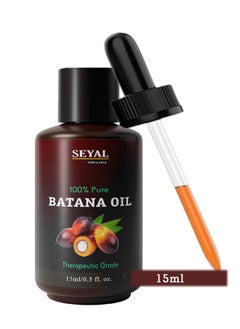 Seyal Batana Oil - for Hair Growth Dr Sebi Organic 100% Pure Concentrated Oil for Hair and Skin Care, Therapeutic Grade - 15ml - pzsku/Z48D119CE46D75D47B994Z/45/_/1738306688/094f6a8d-ce01-44b0-b188-181dc4f9aa1a