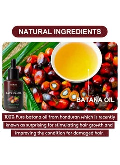 Seyal Batana Oil - for Hair Growth Dr Sebi Organic 100% Pure Concentrated Oil for Hair and Skin Care, Therapeutic Grade - 15ml - pzsku/Z48D119CE46D75D47B994Z/45/_/1738307018/c3e6bb68-4f54-400a-989f-98bbf480183a