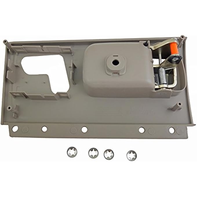 ريحني مقبض باب الراكب الأمامي 80471 متوافق مع بعض طرازات لينكولن باللون الرمادي الكروم - Image 2