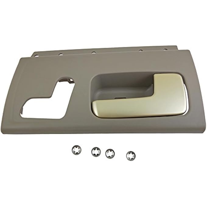 ريحني مقبض باب الراكب الأمامي 80471 متوافق مع بعض طرازات لينكولن باللون الرمادي الكروم - Image 1
